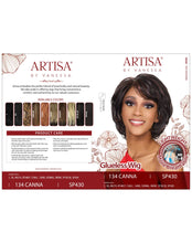 Load image into Gallery viewer, Vanessa synthetic lace front wig - ARTISA COLLECTION 134 CANNA
