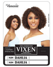 Cargar imagen en el visor de la galería, Vanessa 100% Human hair wig - VIXEN COLLECTION - HJH DAHLIA

