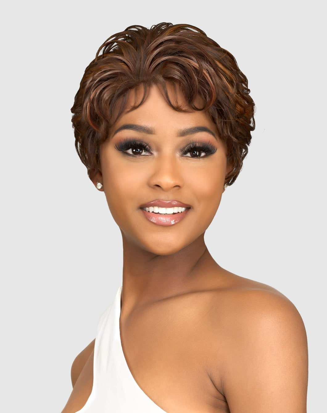 Vanessa synthetic lace front wig - ARTISA COLLECTION WIDE I BLUEBELL