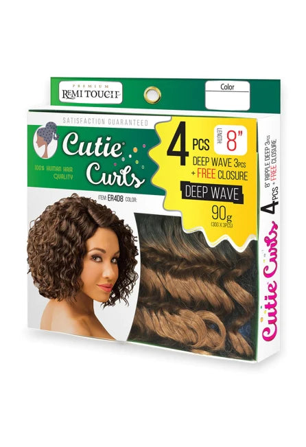 New Born Free Remi Touch 4pcs Double Pack-Deep Wave 8