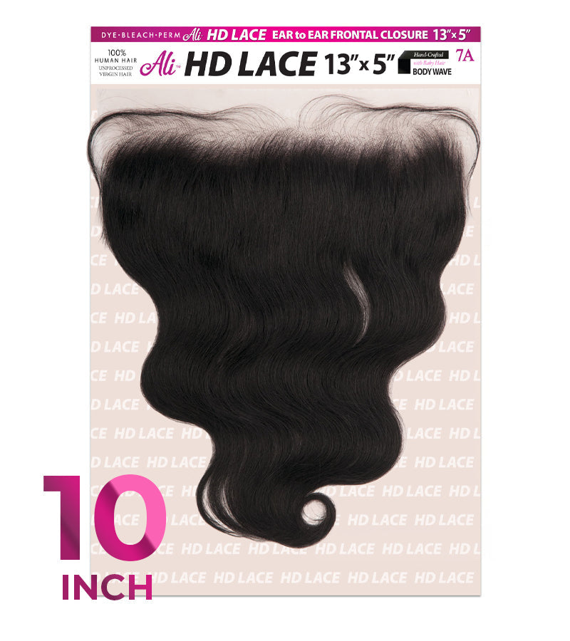 New Born Free HD 13X5 LACE EAR to EAR FRONTAL CLOSURE-BODY WAVE 10