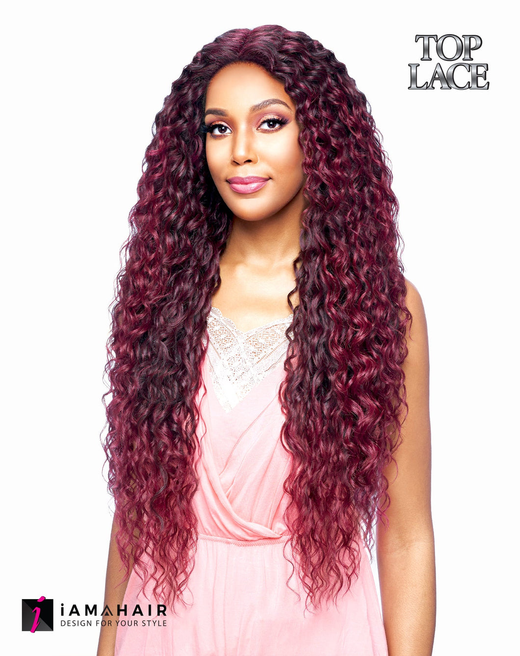 Vanessa Synthetic Deep Middle Lace Part Wig - TOPS DM ALANTA 34