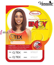 Load image into Gallery viewer, Vanessa CJ TEX  - Synthetic ENJOY FASHION Half Wig
