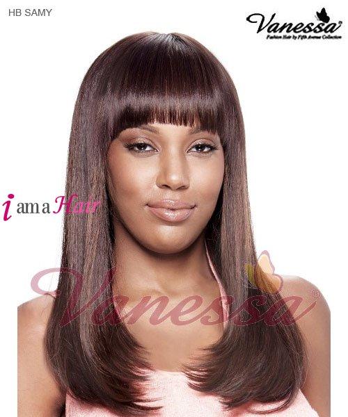 Vanessa Full Wig HB SAMY - Human Blend Premium Human Hair Blend Full Wig