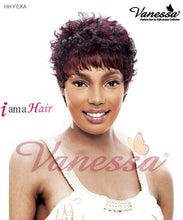 Load image into Gallery viewer, Vanessa Full Wig HH FEXA - Human Hair 100% Human Hair Full Wig
