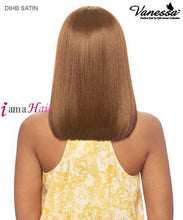 Cargar imagen en el visor de la galería, Vanessa DIHB SATIN - Peluca de encaje de fiesta de mezcla de cabello humano de 6&quot; de profundidad con frente de encaje
