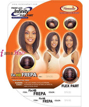 Cargar imagen en el visor de la galería, Vanessa FIN HB FREPA - Peluca de cabello humano con mezcla de cabello humano Infinity Flex Part Lace Front
