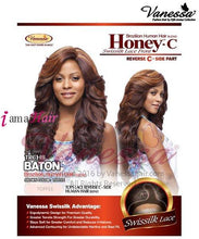 Load image into Gallery viewer, Vanessa TRCHB BATON - Human Hair Blend HONEY-C Lace Front Wig
