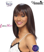 Load image into Gallery viewer, Vanessa  Synthetic Slim Lite Bang Full Wig - SLB ONE
