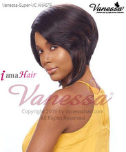 Load image into Gallery viewer, Vanessa Full Wig ANASTA - Synthetic SUPER V-LINE C-SIDE LACE PART Full Wig
