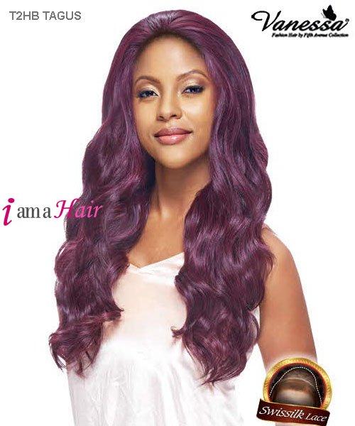 Vanessa T2HB TAGUS - Brazilian Human Hair Blend Swissilk  Lace Front Wig