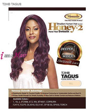 Load image into Gallery viewer, Vanessa T2HB TAGUS - Brazilian Human Hair Blend Swissilk  Lace Front Wig
