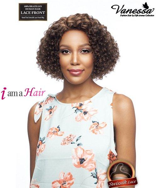 Vanessa 100% Unprocessed Brazilian Human Hair Swissilk Lace Front Wig - TCH ELLA