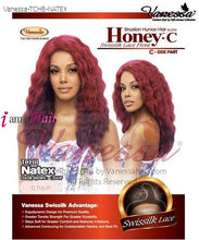 Cargar imagen en el visor de la galería, Peluca con malla frontal de cabello humano Vanessa - HONEY C NATEX
