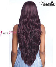 Load image into Gallery viewer, Vanessa Honey Brazilian Human Hair Blend  Tops Deep Part Lace Front Wig - TDHB ILMA 40

