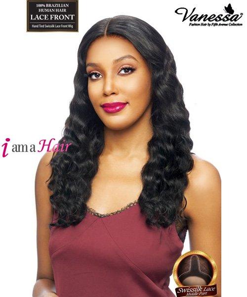 Vanessa 100% Brazilian Human Hair Swissilk  Lace Front Wig - TMH ESEE