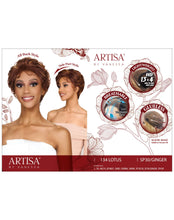 Cargar imagen en el visor de la galería, Vanessa Artisa Glueless Synthetic Wig 13x4 HD Lace Front Wig - 134 LOTUS
