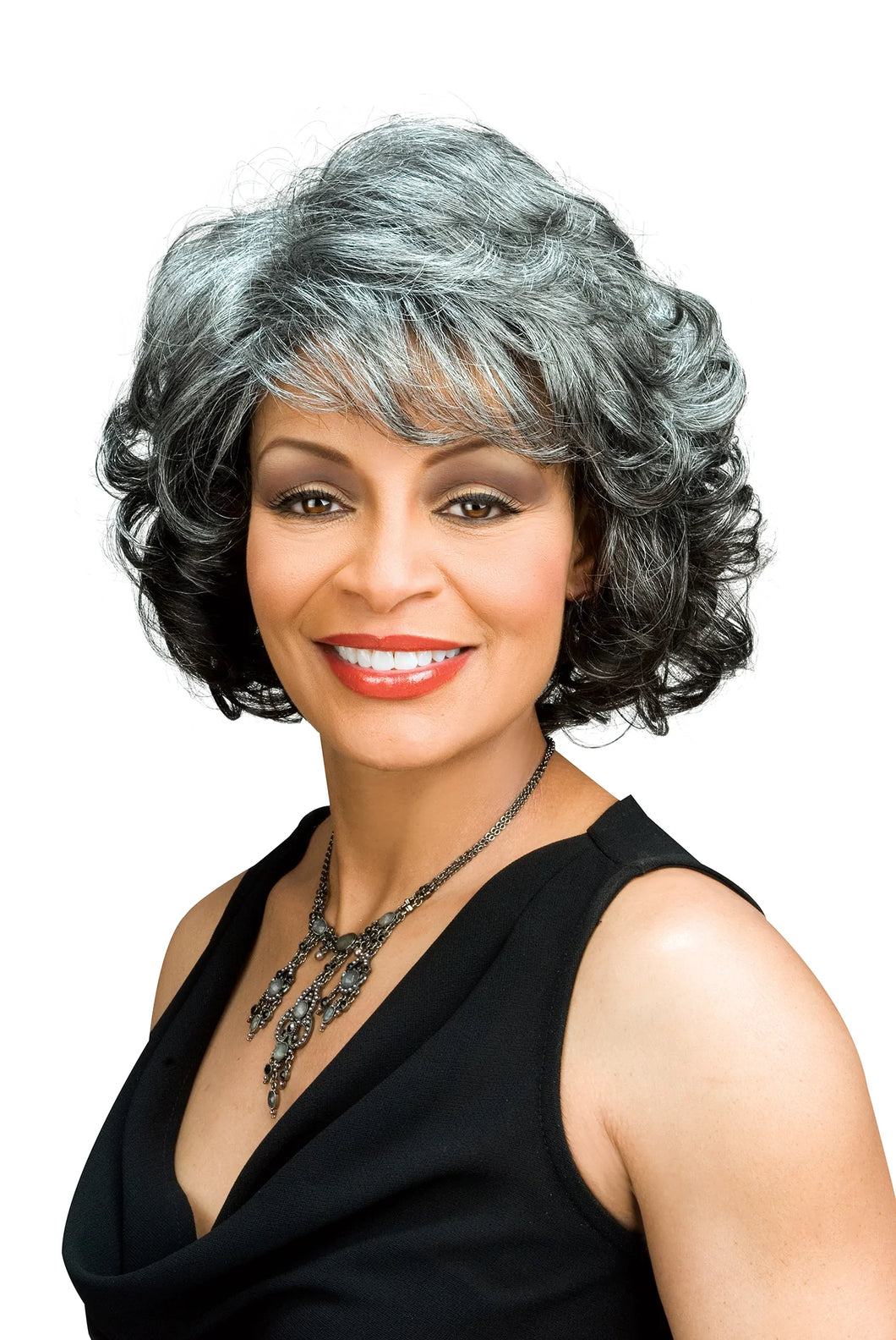 Alicia FOXY SILVER SYNTHETIC WIG - BARBARA - 10388