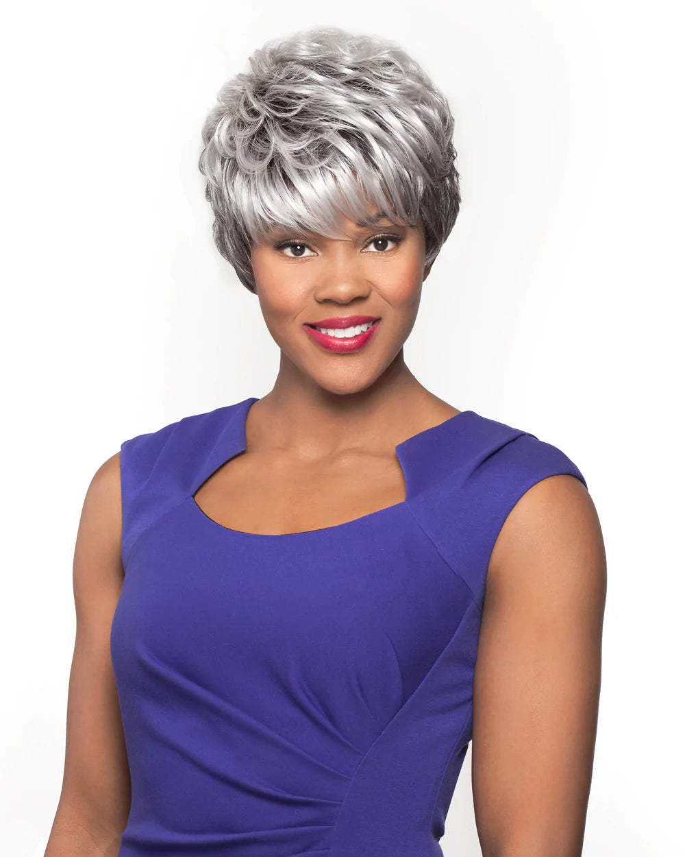 Alicia FOXY SILVER MINNIE WIG SYN - 10756