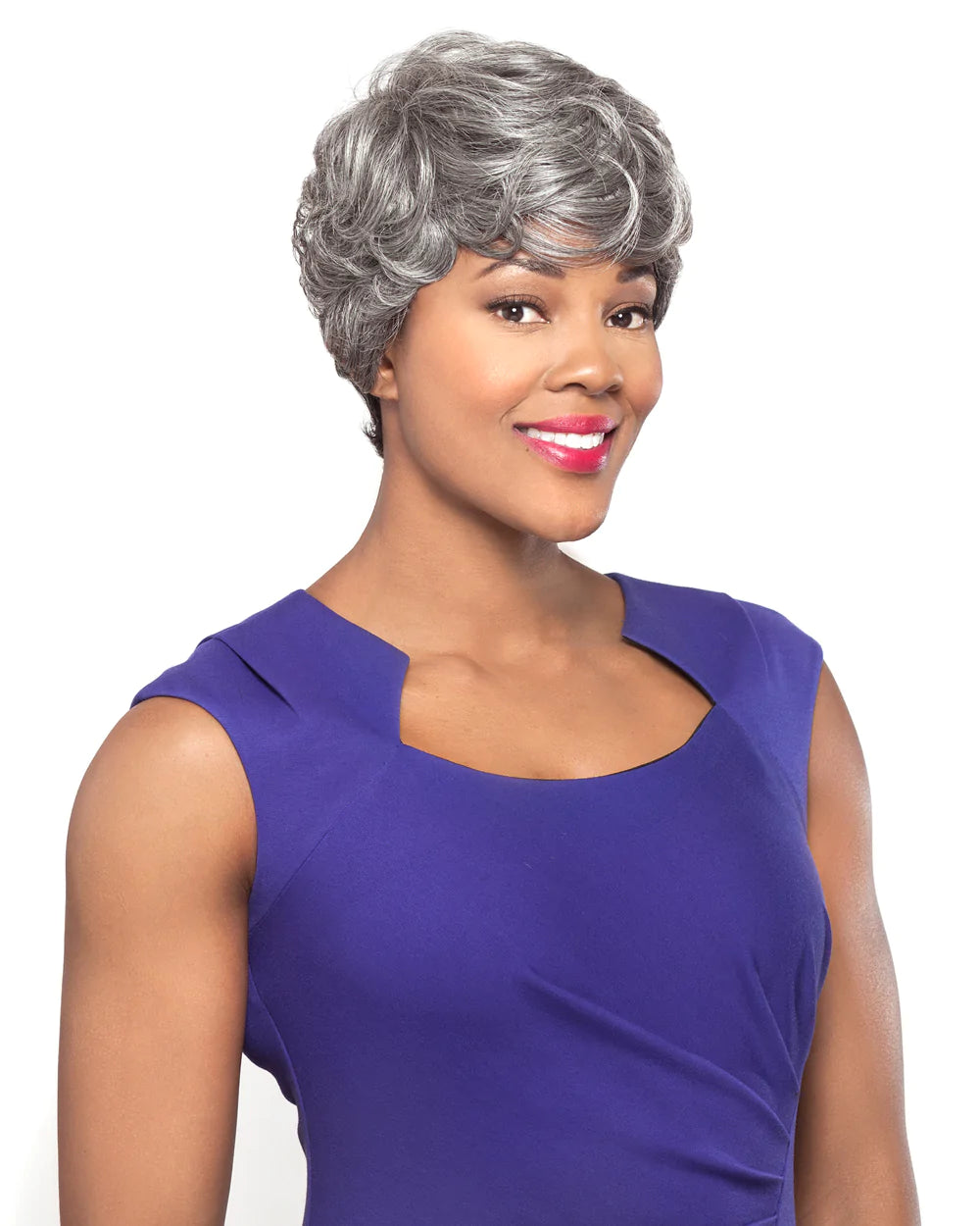 Alicia FOXY SILVER ROSLYN WIG SYN - 10759