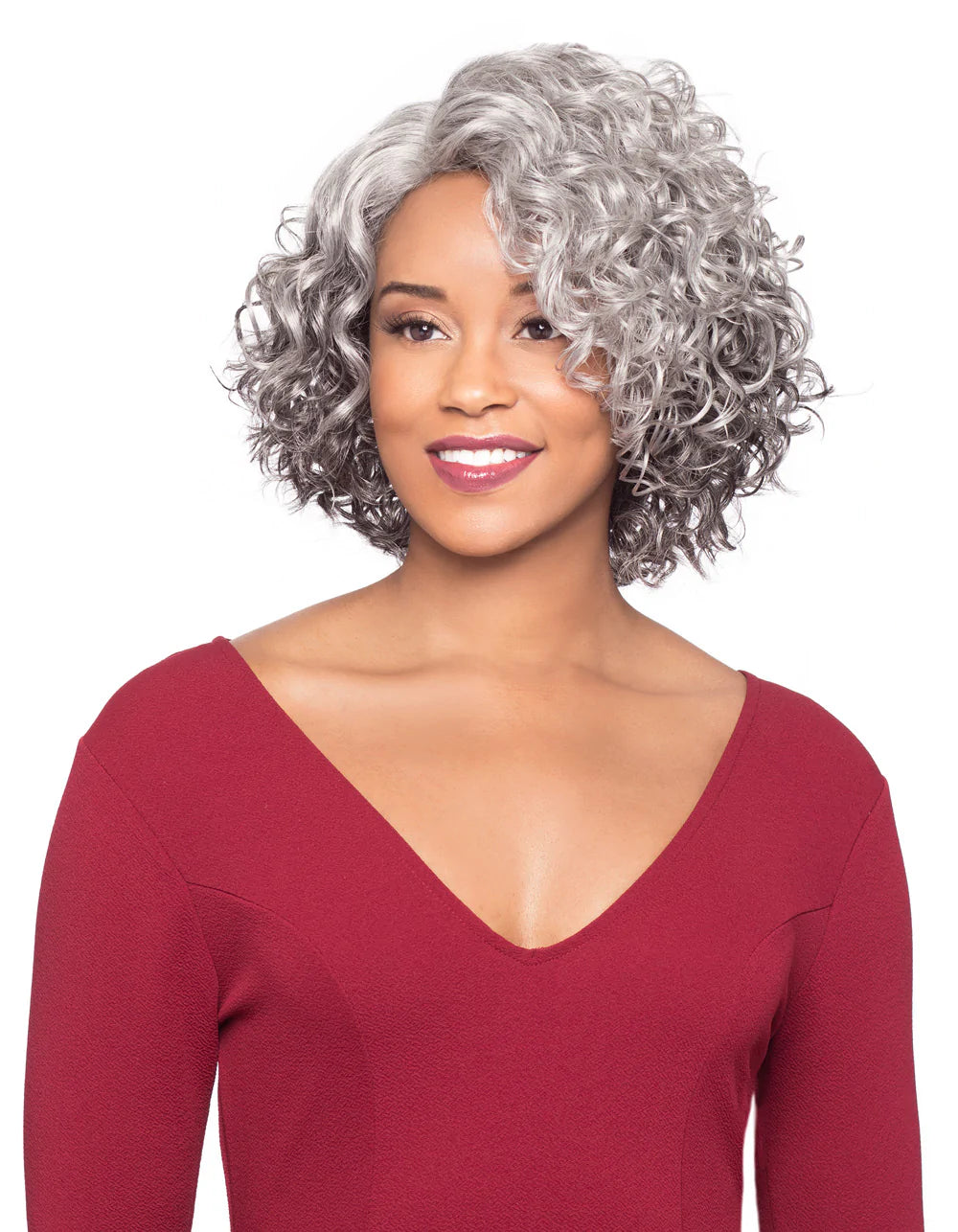 Alicia FOXY SILVER MARTINA J LACE WIG - 10849