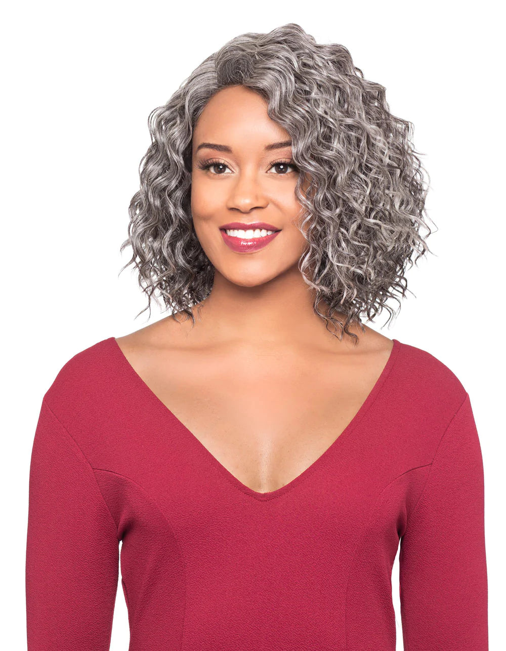 Alicia FOXY SILVER NELLIE WIG SYN - 10857