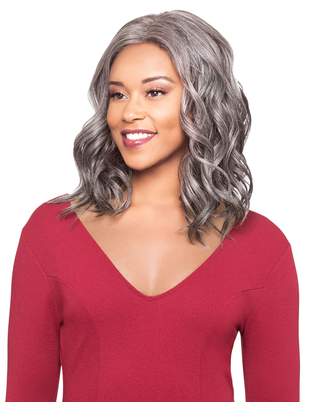 Alicia FOXY SILVER ABREE J LACE WIG S - 10859