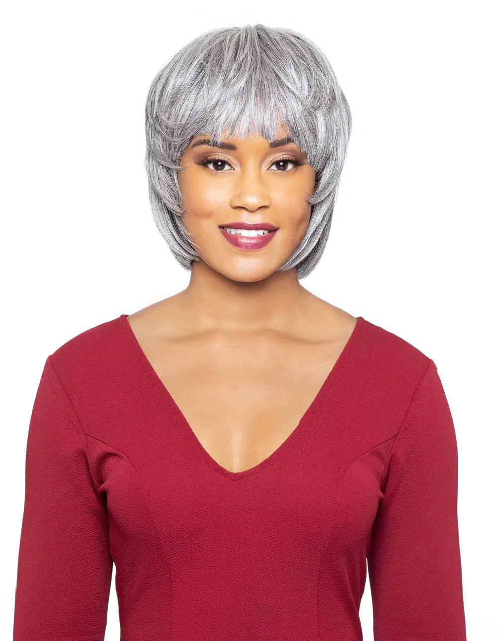 Alicia FOXY SILVER EVETTE WIG SYN - 10896