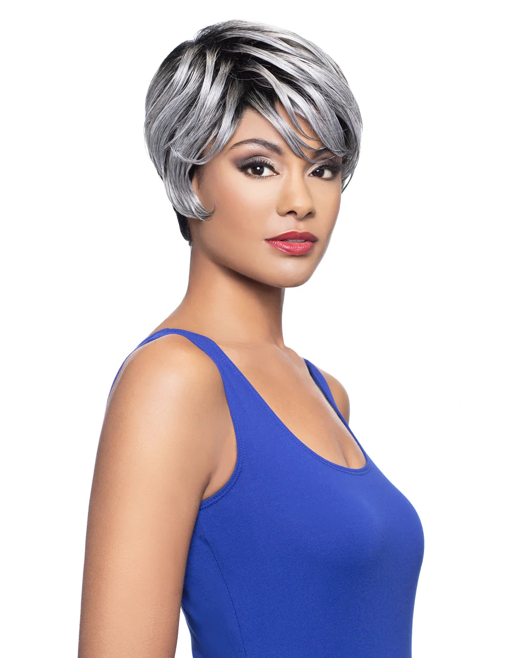 Alicia FOXY SILVER CHLOE WIG SYN - 10949