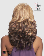 Cargar imagen en el visor de la galería, Vanessa All Back Baby Lace Front Wig with Baby Hair - AB MELISSA
