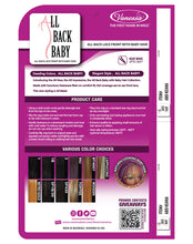 Cargar imagen en el visor de la galería, Vanessa All Back Baby Synthetic HD Lace Front Wig - ABD KEANA
