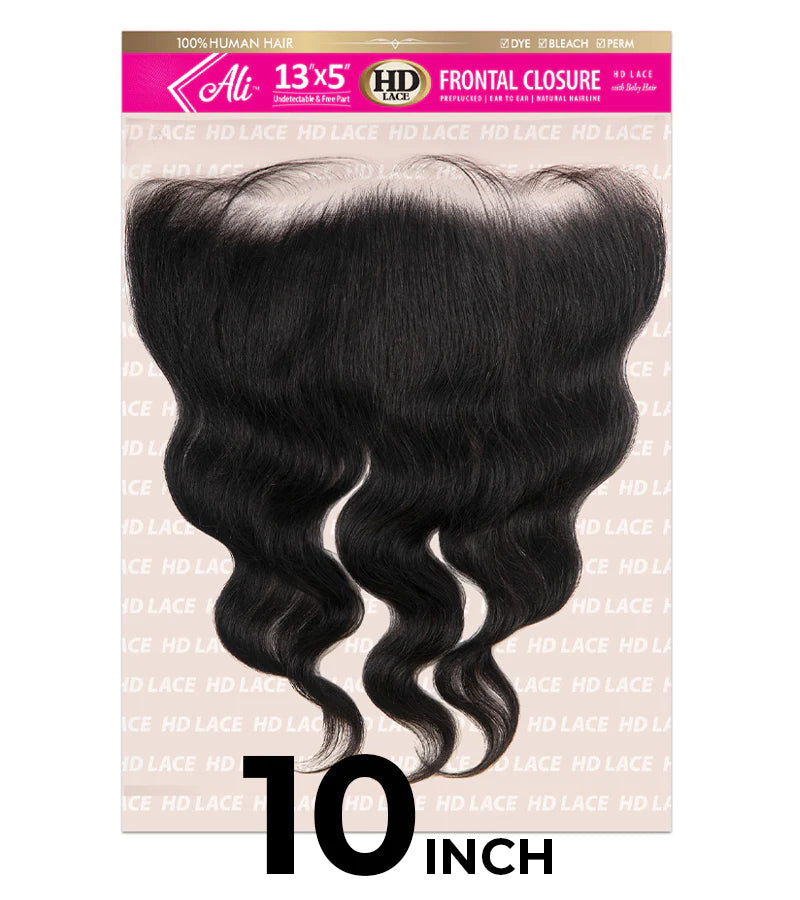 New Born Free BRAZILIAN BUNDLE HD 13X5 LACE CLOSURE-BODY WAVE 10