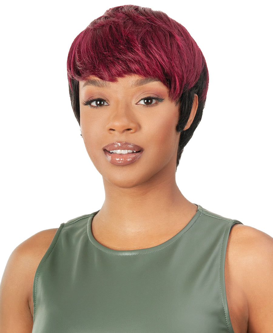 BORN FREE BY Ali WIG Standard Short Cut HUMAN HAIR PIXIE 01 - BFWPX03