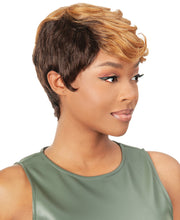 Cargar imagen en el visor de la galería, BORN FREE BY Ali WIG Easy Wave Short Cut HUMAN HAIR PIXIE 02 - BFWPX03
