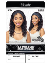 Load image into Gallery viewer, Vanessa EasyBand Human Hair wig with Headband Medium Long Wavy Style Easy to wear for the Active LifeStyle - BH ONE
