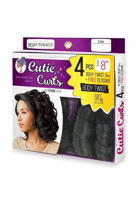 New Born Free Remi Touch 4 piezas Paquete doble-Body Twist 8