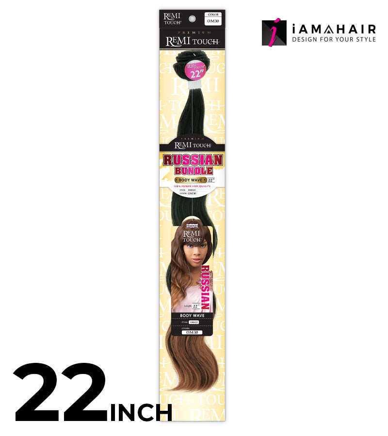 New Born Free Remi Touch Ruso Single Bundle Body Wave 22 (1/100) - ERR22