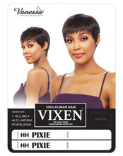 Cargar imagen en el visor de la galería, Vanessa Full Wig HH PIXIE- Cabello humano 100% Cabello humano Peluca completa
