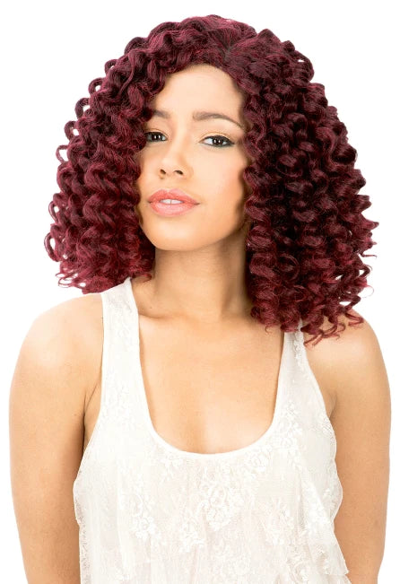 New Born Free MAGIC LACE BRAID WIG 35 - Bouncy Twist Bob - MLB35