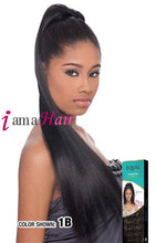 Load image into Gallery viewer, Shake-N-Go Freetress Equal  Drawstring Ponytail -  EQUAL YAKY STRAIGHT 24&quot;
