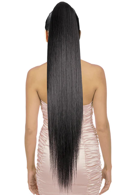 New Born Free PONYTAIL STRAIGHT HUMAN HAIR 36