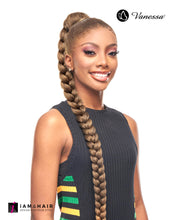 Cargar imagen en el visor de la galería, Vanessa Drawstring Braiding Touch Synthetic Hair Clip In Ponytail - STB WHIP 54
