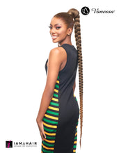 Cargar imagen en el visor de la galería, Vanessa Drawstring Braiding Touch Synthetic Hair Clip In Ponytail - STB WHIP 54
