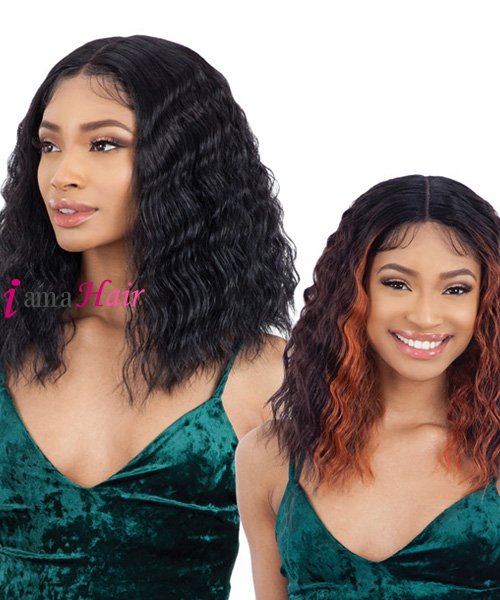 Shake-N-Go Freetress Equl Synthetic Lace Front Wig -  BABY HAIR 103