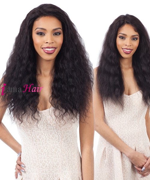 Shake-N-Go Naked 100 % Remi Human Hair  Lace Front Wig W&W - Natural  Loose Deep