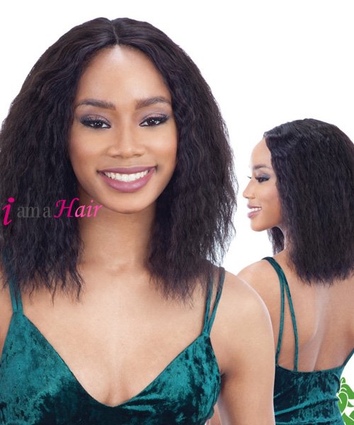 Shake-N-Go Naked 100 % Remi Human Hair Pemium Lace Part  Wig -  ISABELLE