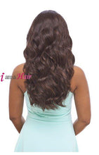 Load image into Gallery viewer, Vanessa T5XL DONIS- Human Hair Blend Honey-5 Hand-Tied Swiss Silk Deep  Lace Front Wig
