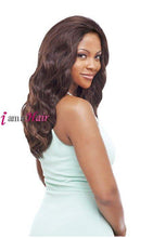 Load image into Gallery viewer, Vanessa T5XL DONIS- Human Hair Blend Honey-5 Hand-Tied Swiss Silk Deep  Lace Front Wig
