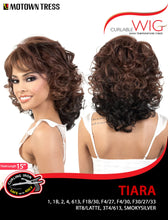 Load image into Gallery viewer, MOTOWN TRESS Synthetic High Temperature Fiver Curlable Wig - TIARA
