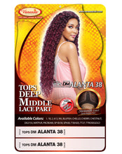 Cargar imagen en el visor de la galería, Vanessa Synthetic Deep Middle Lace Part Wig - TOPS DM ALANTA 34
